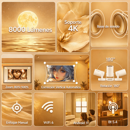 Darnoa™ Proyector Portátil