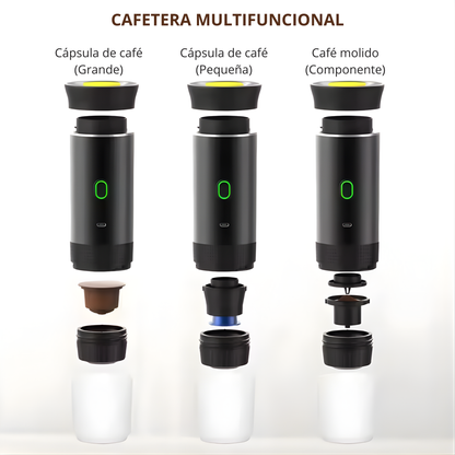 Cafetera portátil 3 en 1